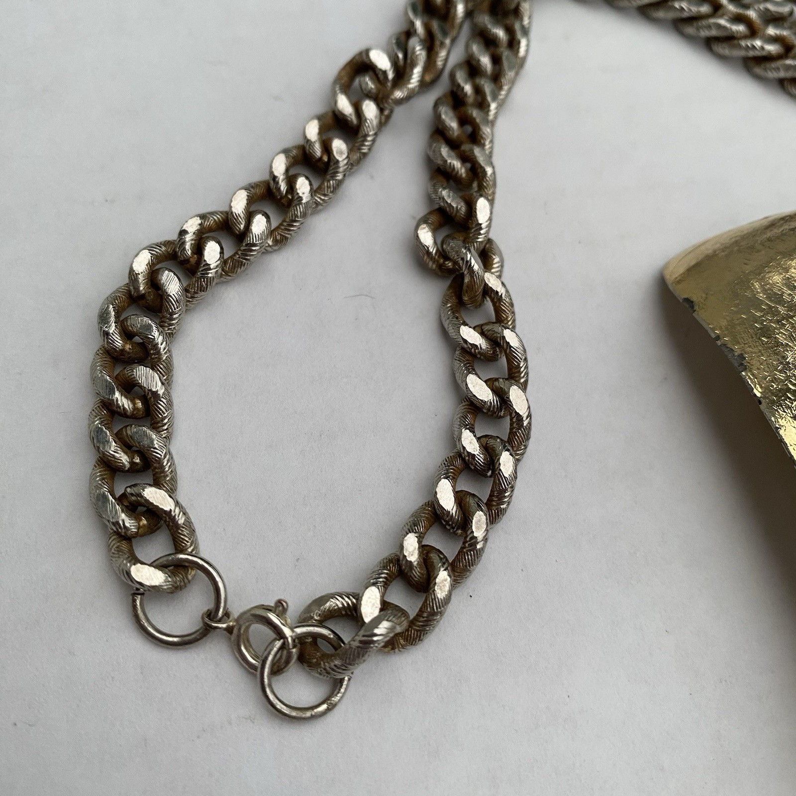 Vintage RAZZA Elephant Necklace Gold Tone Pendant Necklace 70s