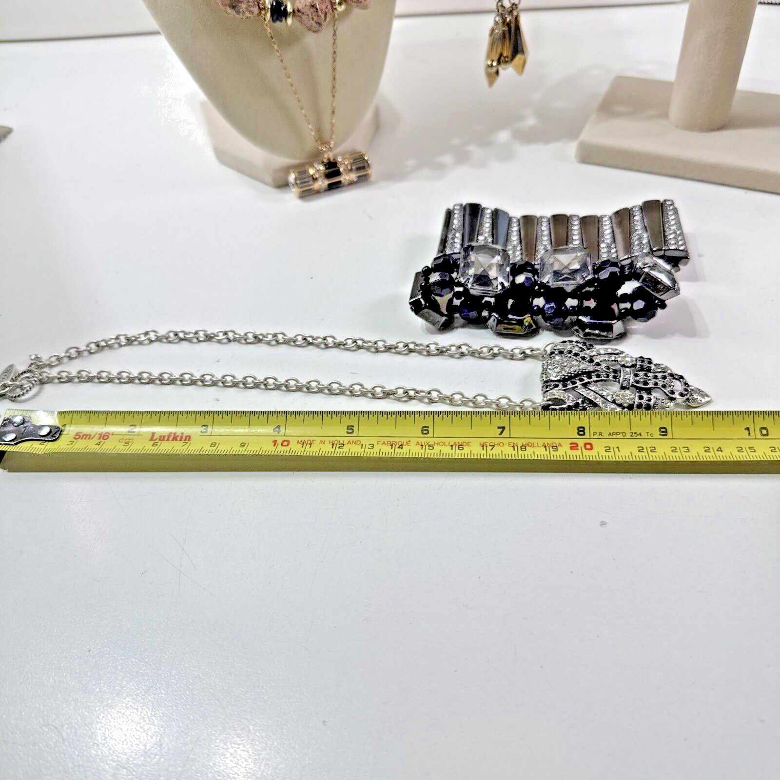 Beautiful Vintage Estate Lot 6x Beaded/Metal/STONES 3X Necklaces & 3X Bracelets