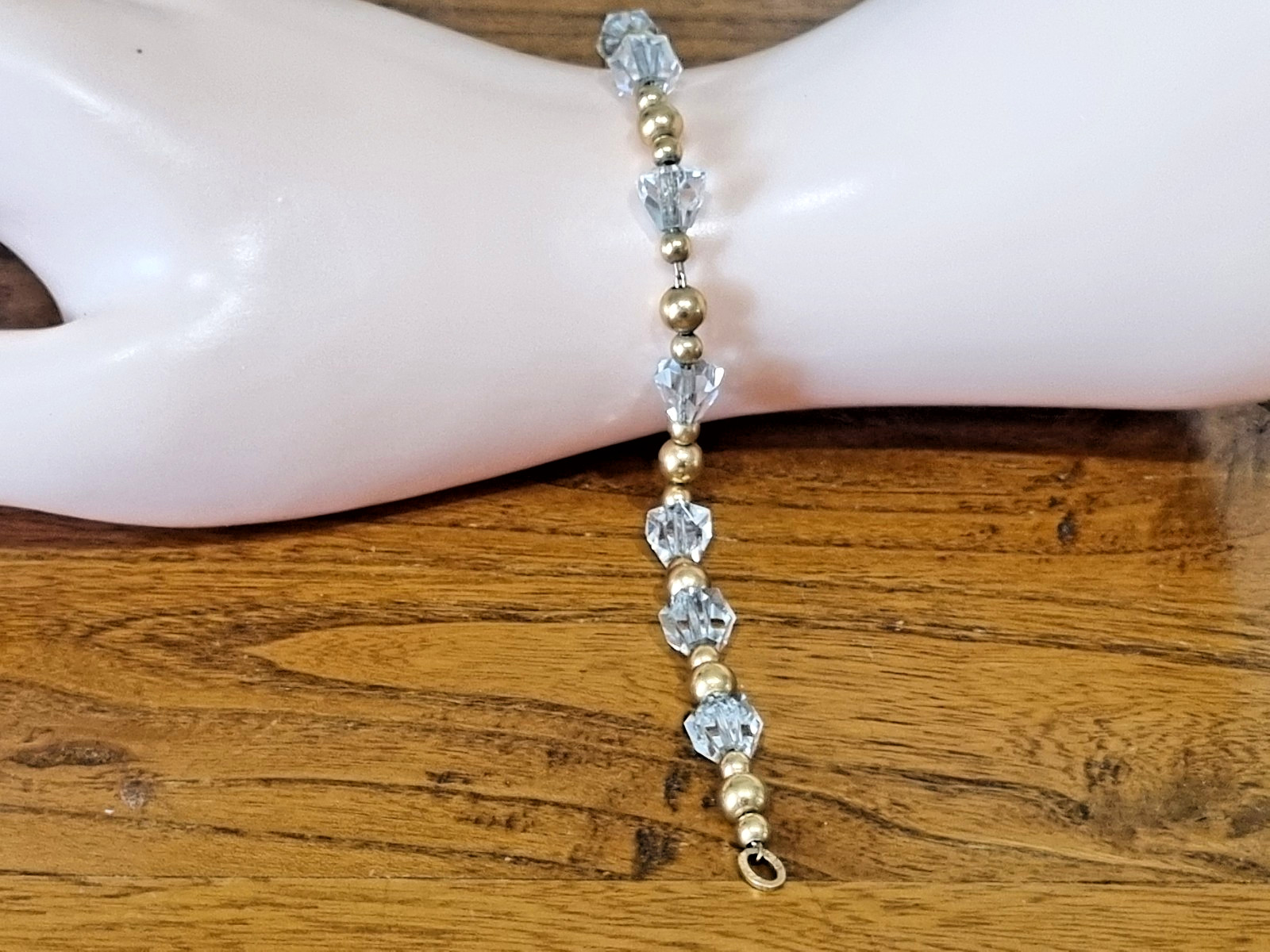 Antique 12k Rose Gold Fill Spinel bead Bracelet necklace pair available video