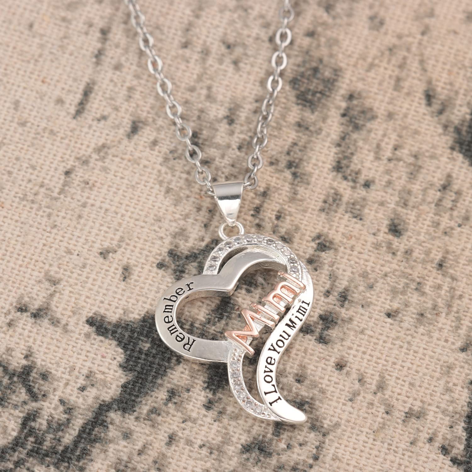 AHAETH Gifts for 26*20mm/1*0.78″ (pendant), 46+5cm/18+2″ (necklace), White