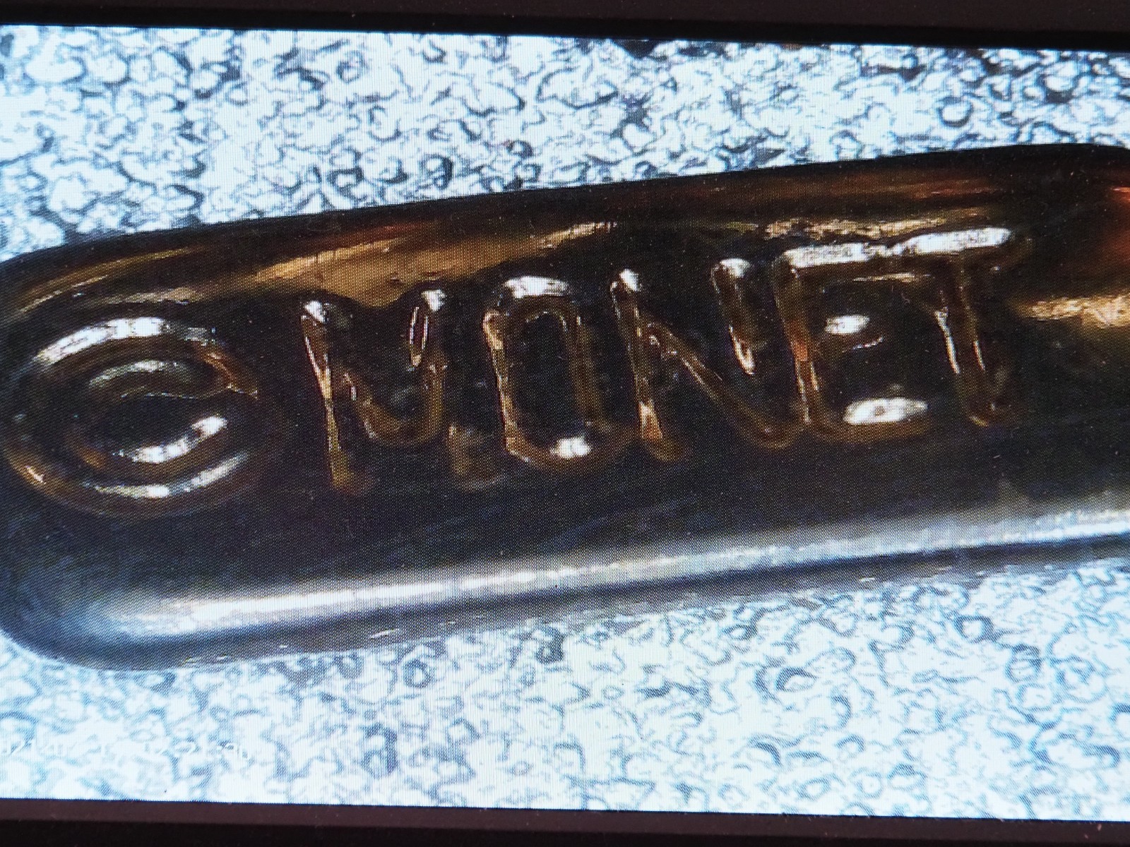 Monet Vintage Gold Tone Sister Clasp Chain Bracelet 7.5″ Long, Signed E853