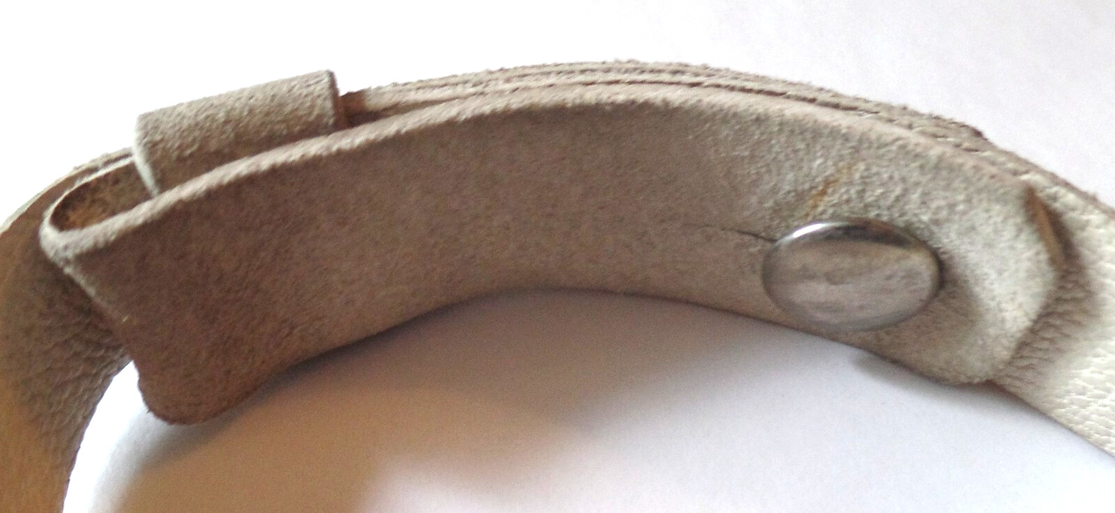 Vintage Gothic Suede Leather Neck Choker (Not sure if it’s for a pet or person)
