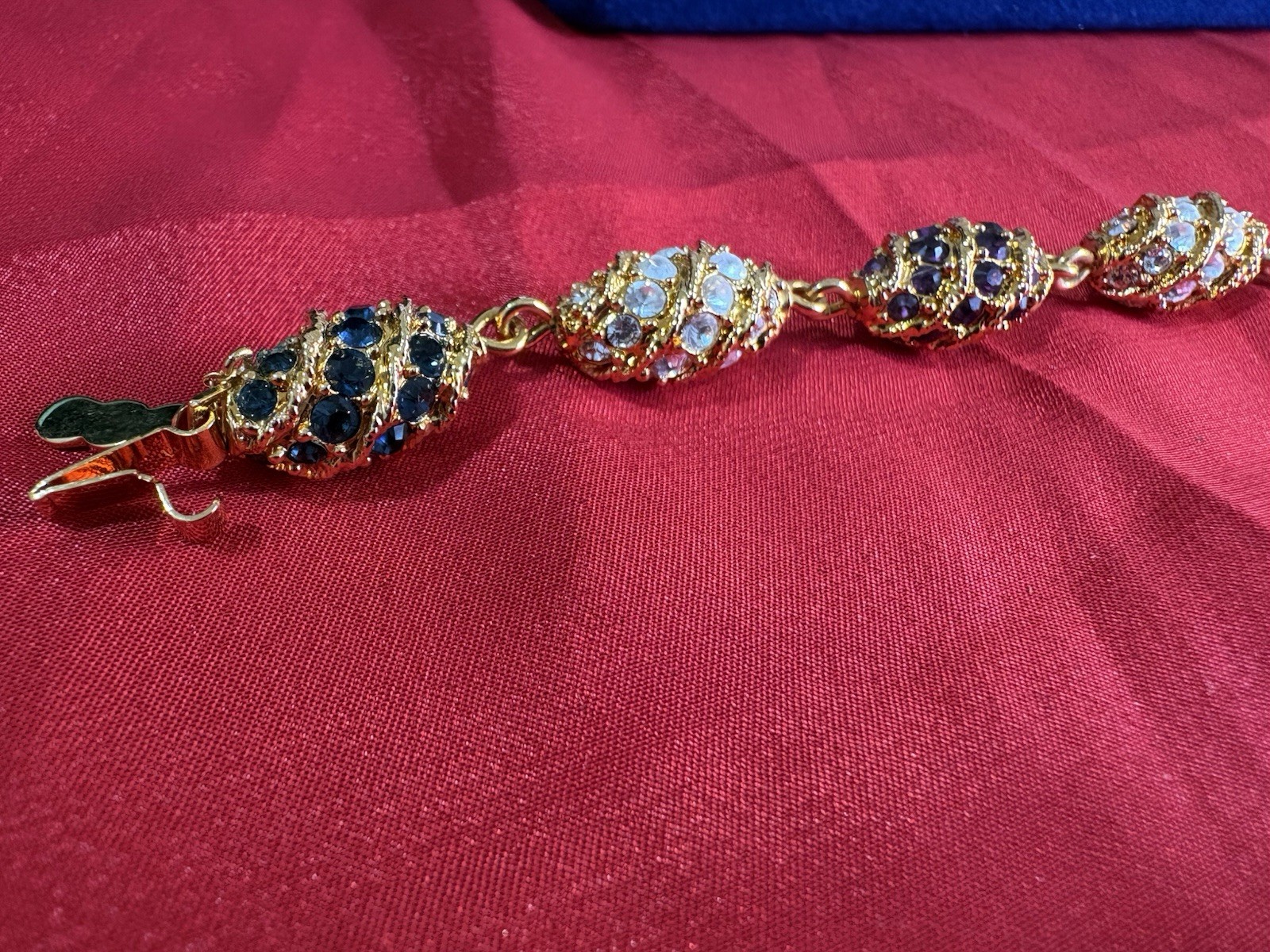 Camrose & Kross Jackie Kennedy JBK Royal Egg Bracelet. Signed JBK