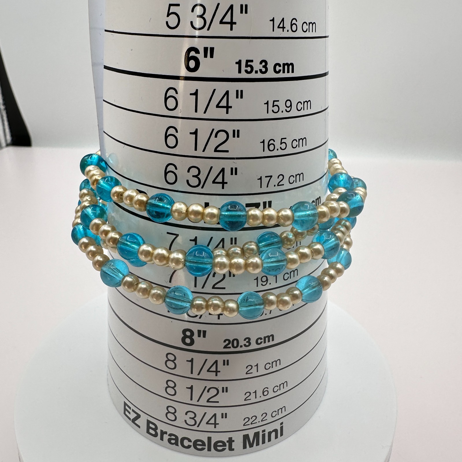 Vintage Y2K Multi Strand Wrap Beaded Bracelet Retro Women’s Classic Jewelry