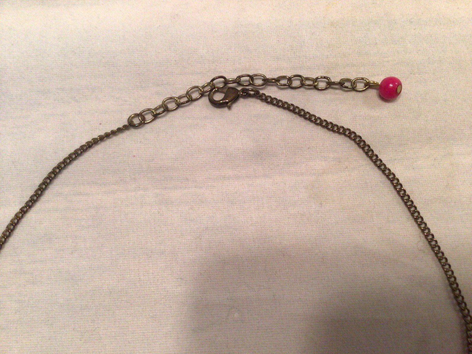 Vintage Bordeaux Red Beaded Fringe Bib Collar Necklace Multi Strand