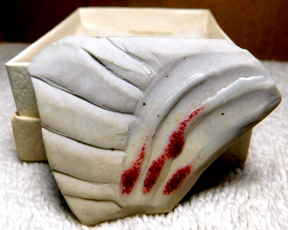 Unbranded~Handmade Sculpture Broach Made Out Of Some Kind Of Stone One-Of-A-Kind