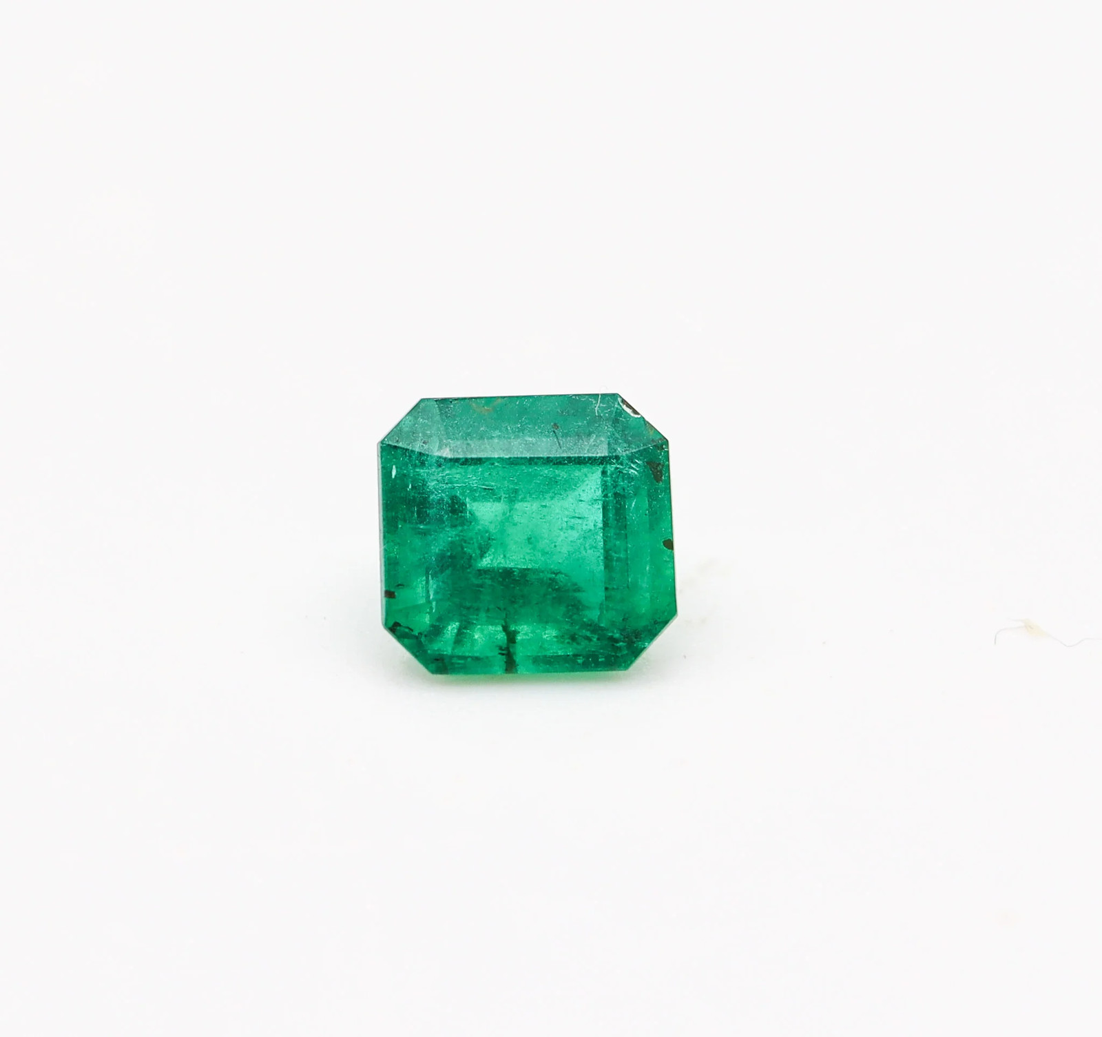 GIA CERTIFIED Emerald Square-Cut Shape Vivid Green 2.87 Carats GIA-5211570703