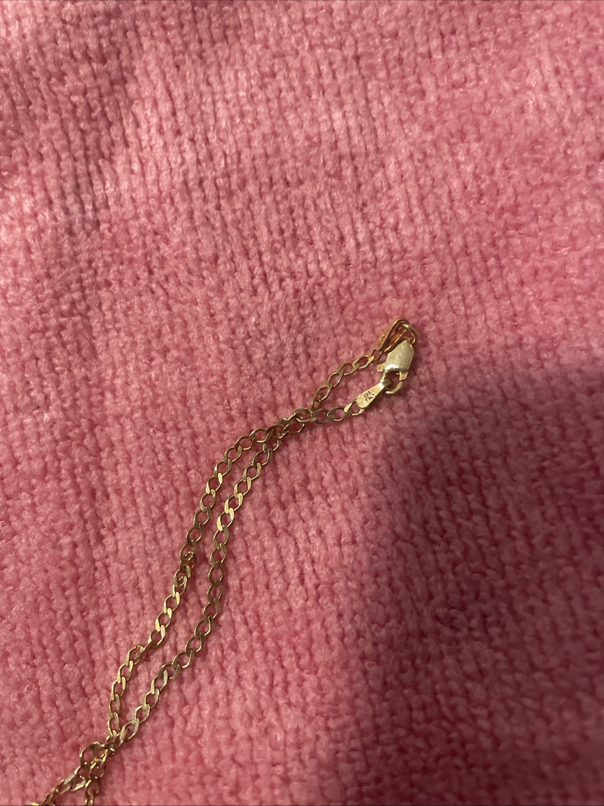 Gold Over 925 Sterling Silver Necklace