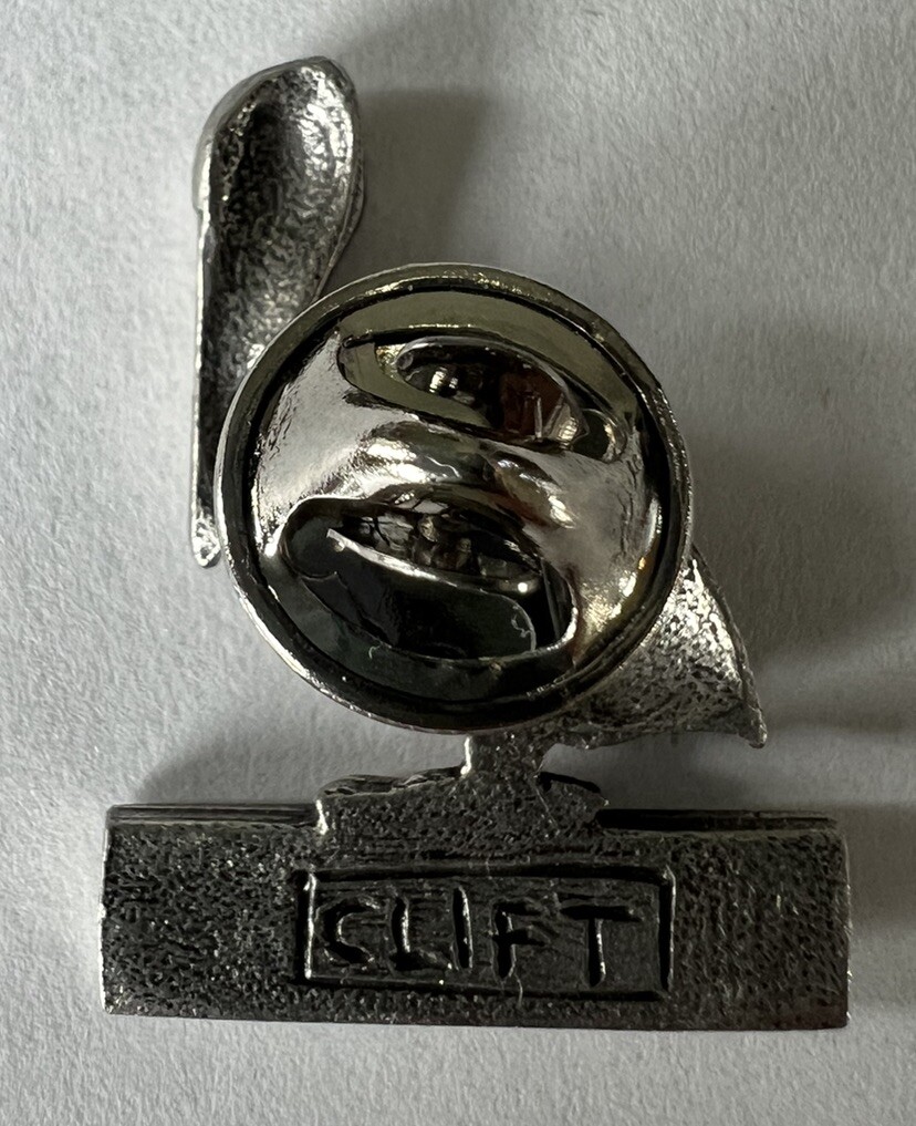 Clift Pewter Gulf Recovery Pelican Lapel Hat Pin