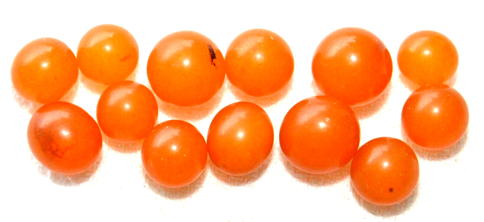 ✅ 10gr RUSSIAN SOVIET BALTIC SEA AMBER BOLLS NECKLACE 老琥珀 BEADS STONE ROCK PIN ☭