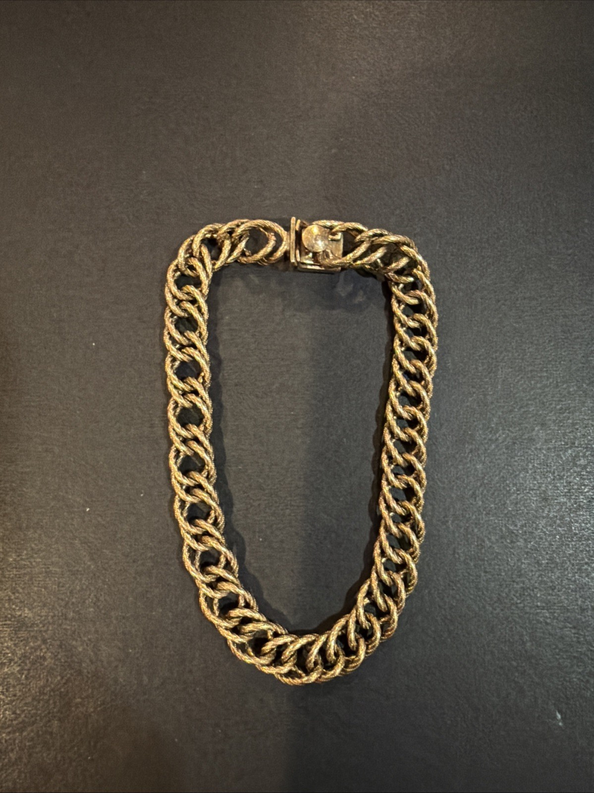 Vintage Gold Filled Chain Bracelet