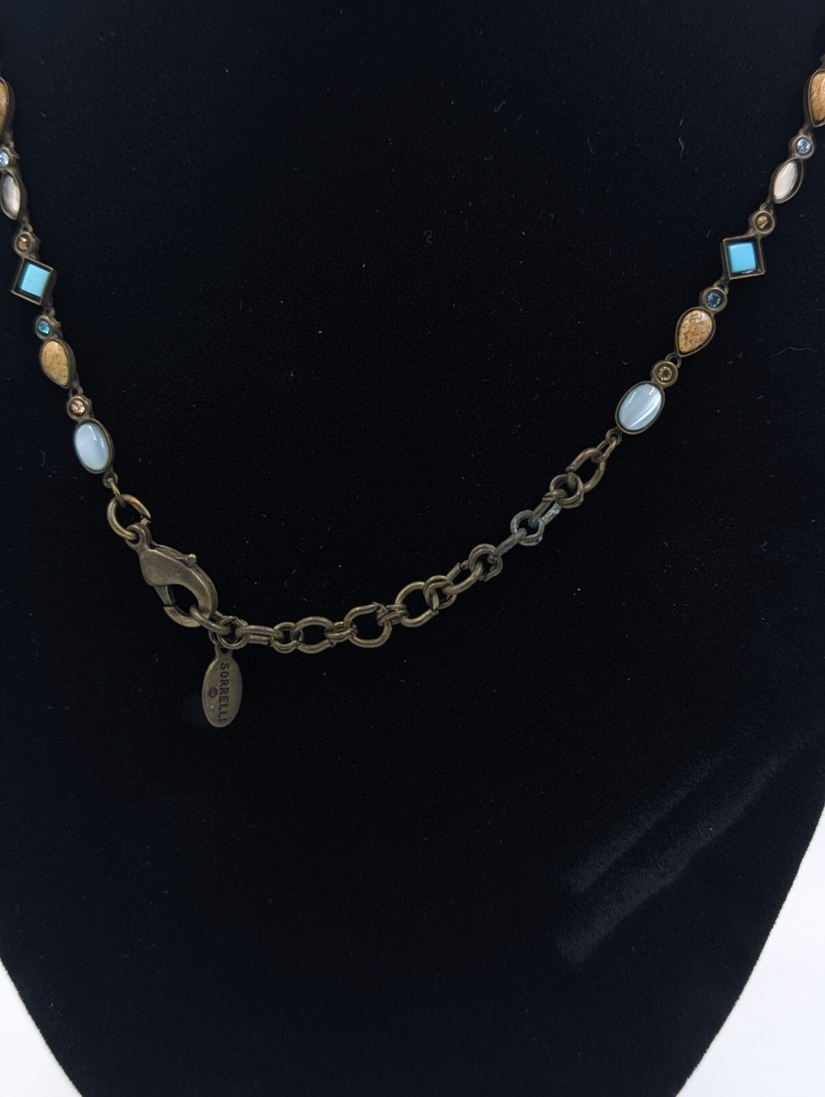Multi Color Vintage Sorrelli 14-16.5″ Pastel Necklace U244