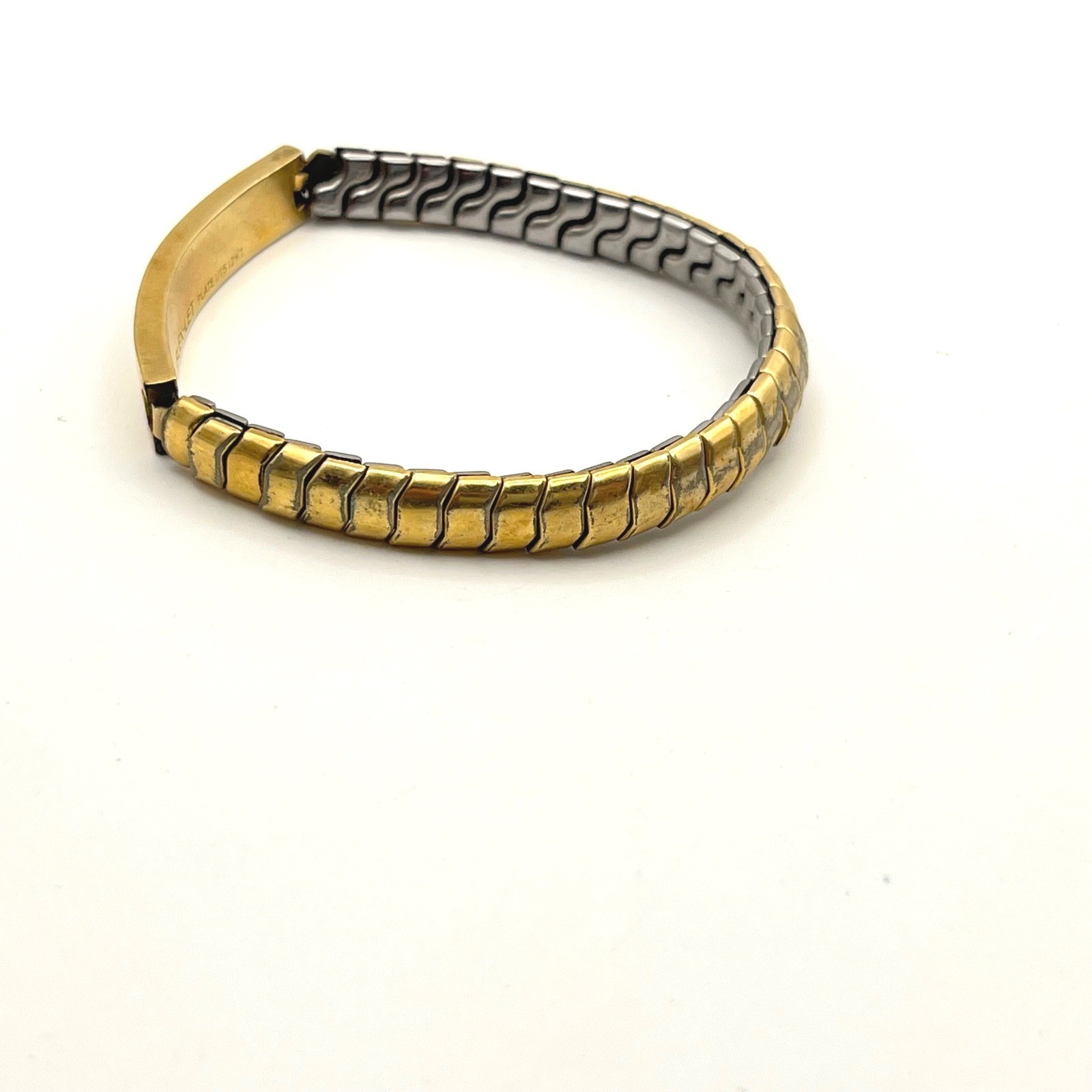 Flex-Let Vintage 1/15 12KT Gold Filled Gwen Engraved ID Expansion Bracelet