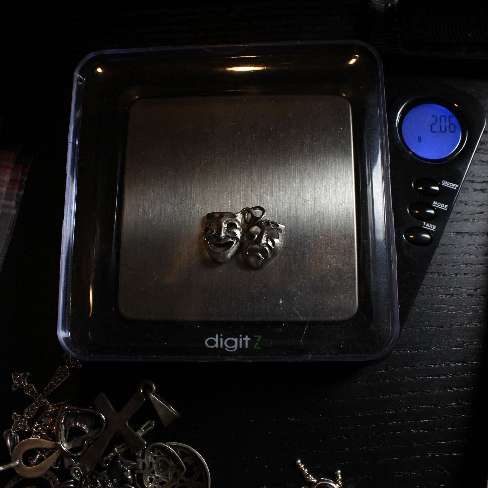 Sock and Buskin Comedy Tragedy Vintage Estate 925 Sterling Silver Women’s Charm
