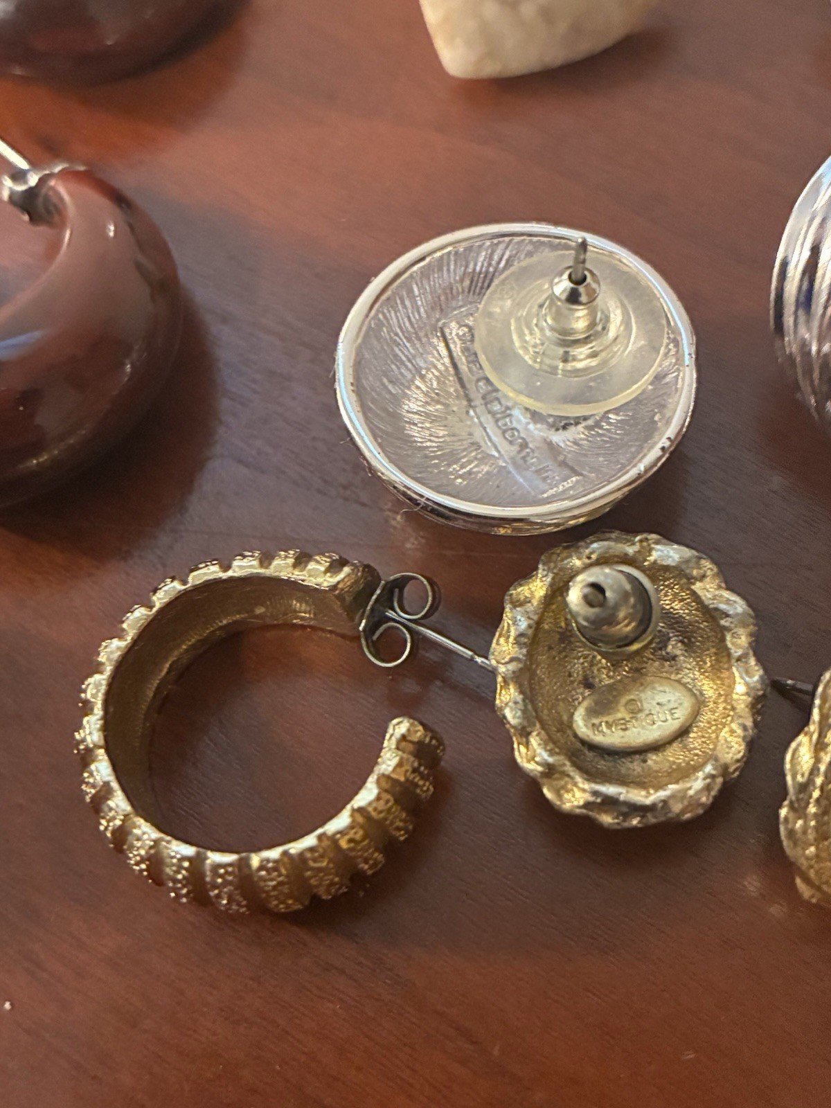 VTG 20 Piece Fashion Jewelry LOT Pairs Of Earrings Mystique Liz Claiborne & More