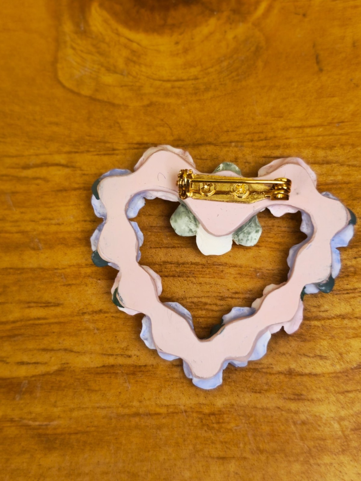 Vintage Avon Hearts and Flowers Brooch, 1998