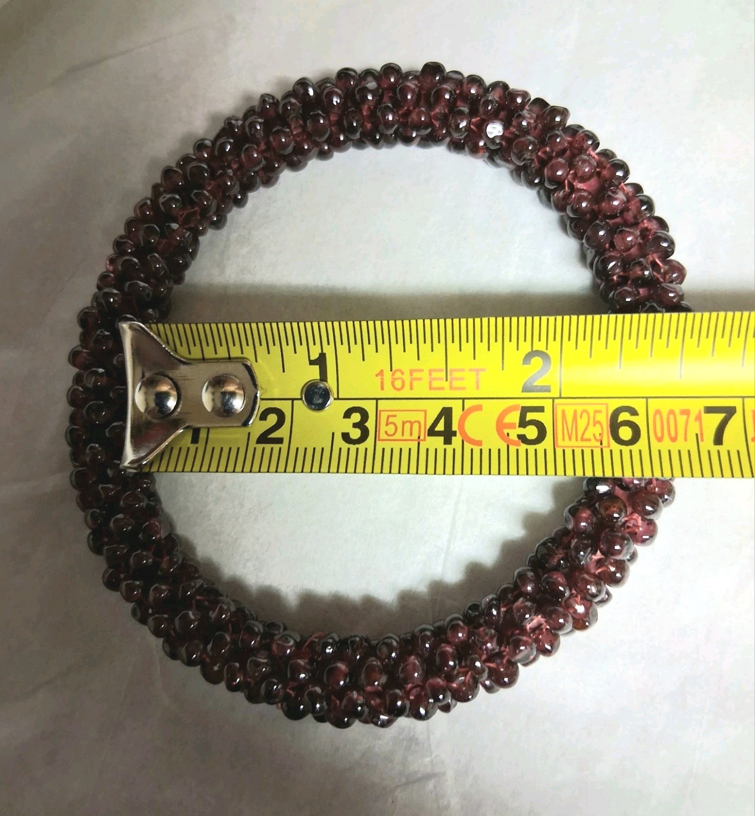 Vintage Bohemian Garnet Necklace, Natural Garnet & Bohemian Garnet Bracelet Lot