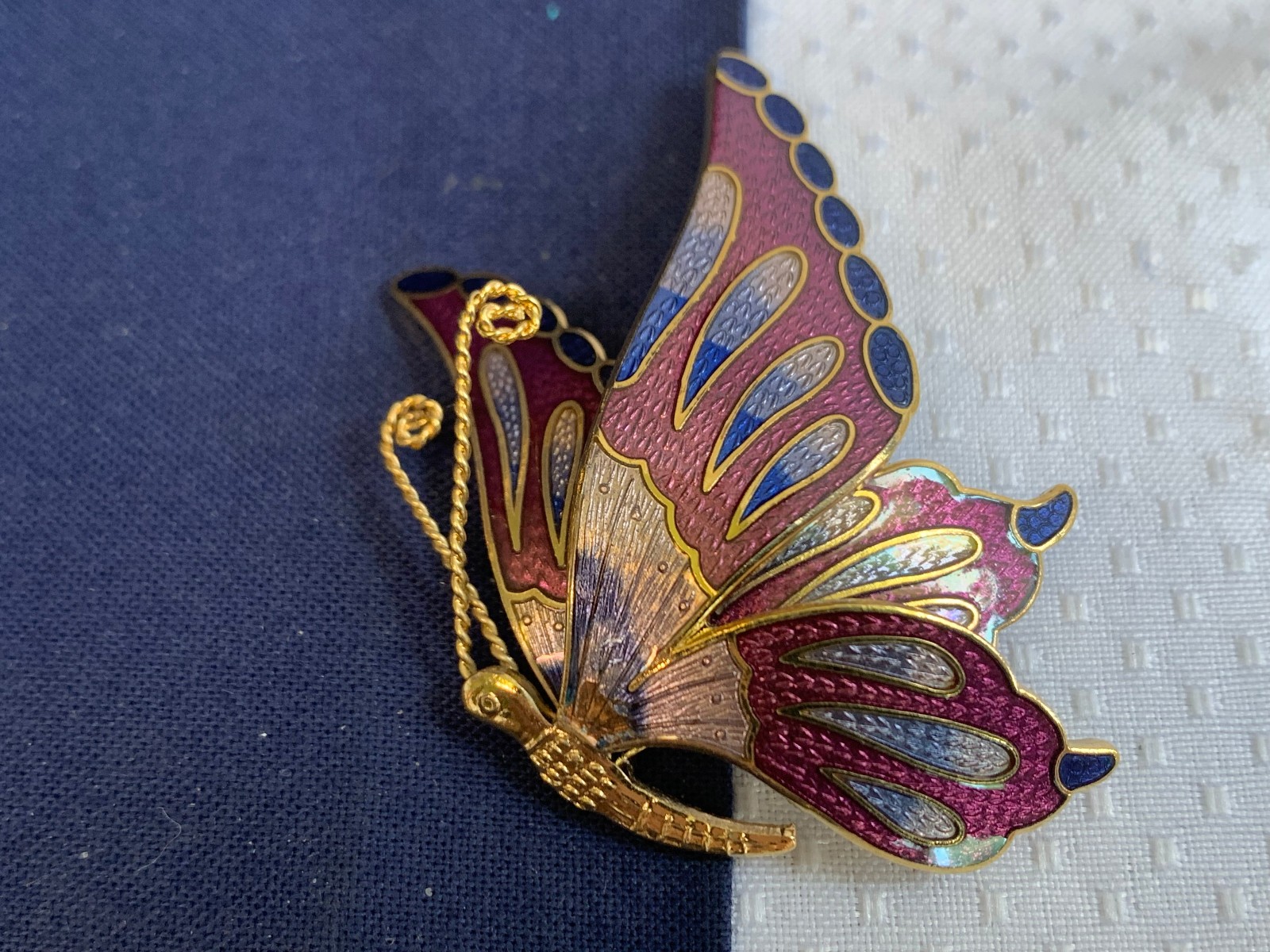 Vtg Butterfly Costume Jewelry Lot Eisenberg Sporrong & Co Trifari Monet Avon