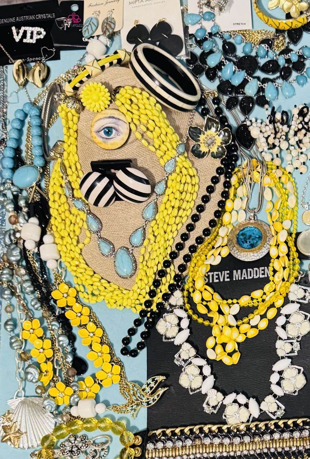 Vintage High End Jewelry Lot Henri Mendel J Crew Monet Liz Claiborne Chicos 1928