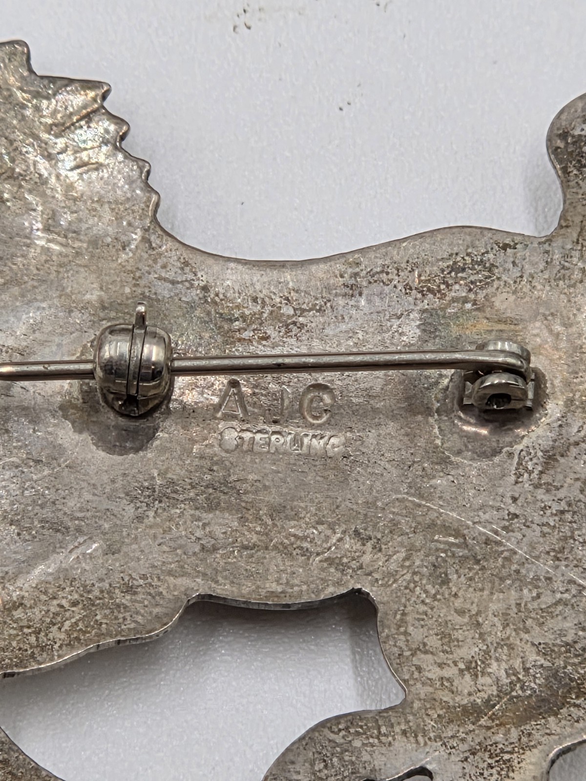 AJC Sterling Running Horse Brooch