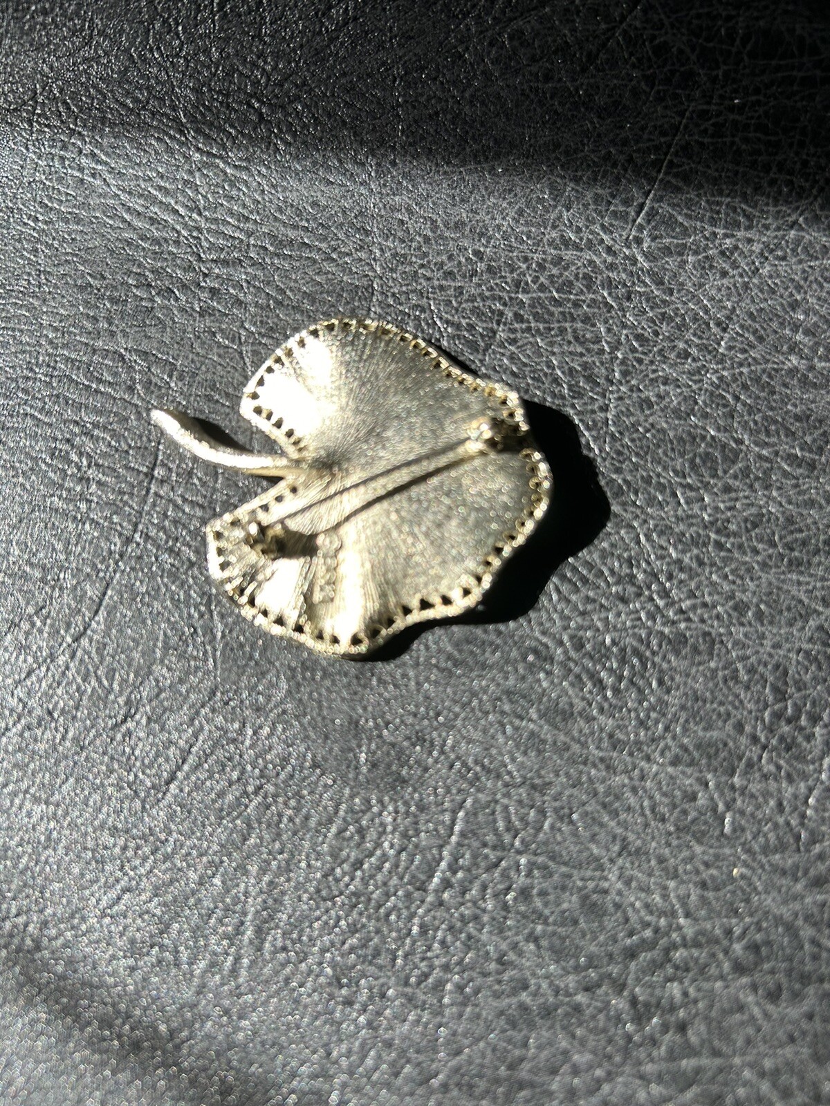 Vintage BSK Gold-Tone Leaf Brooch – Signed and Beautiful!
