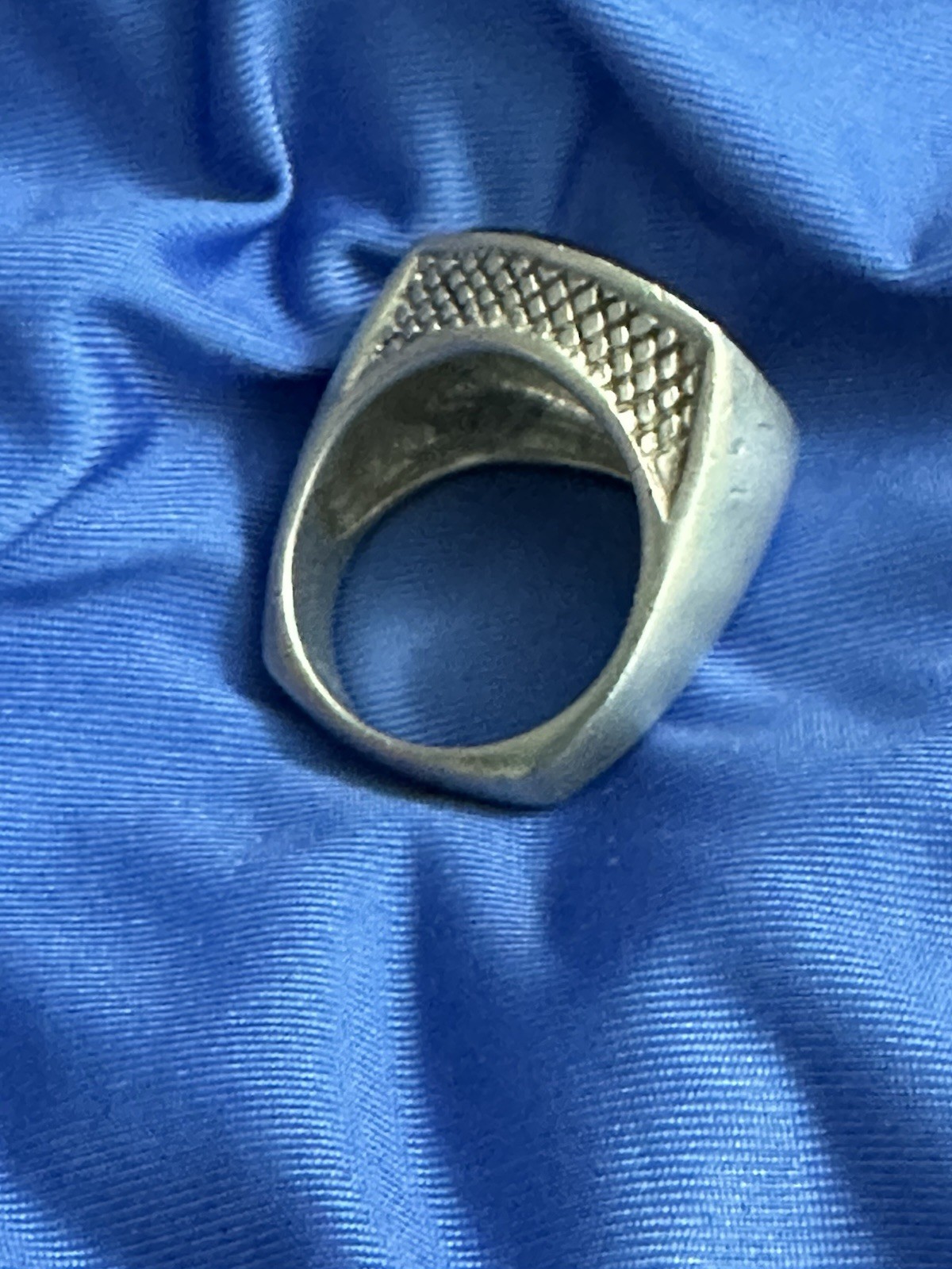 Vintage Signed Barse 925 Sterling silver Ring With Brow Stone Size 7