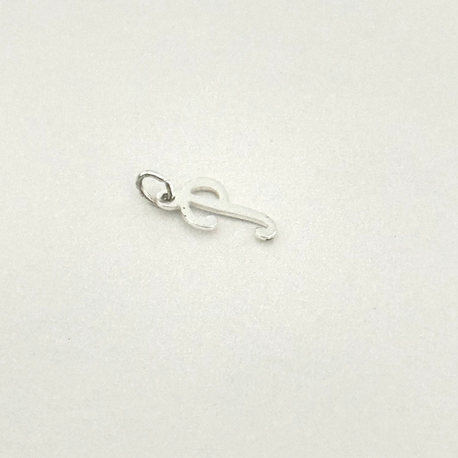 925 Sterling Silver Letter P Initial Name Dainty Vintage Charm Pendant