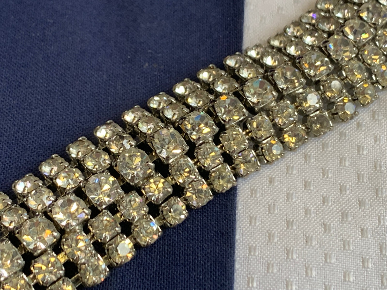 Vtg Costume Jewelry Bracelet Lot Weiss Coro Sarah C Rhinestone Enamel Lucite