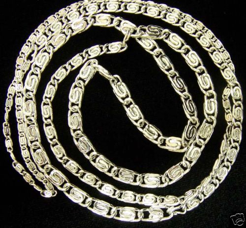 Lot of 3 Necklaces 17″, 25.5″ 15″ and 1 Pair Clipback Earrings All in Silvertone