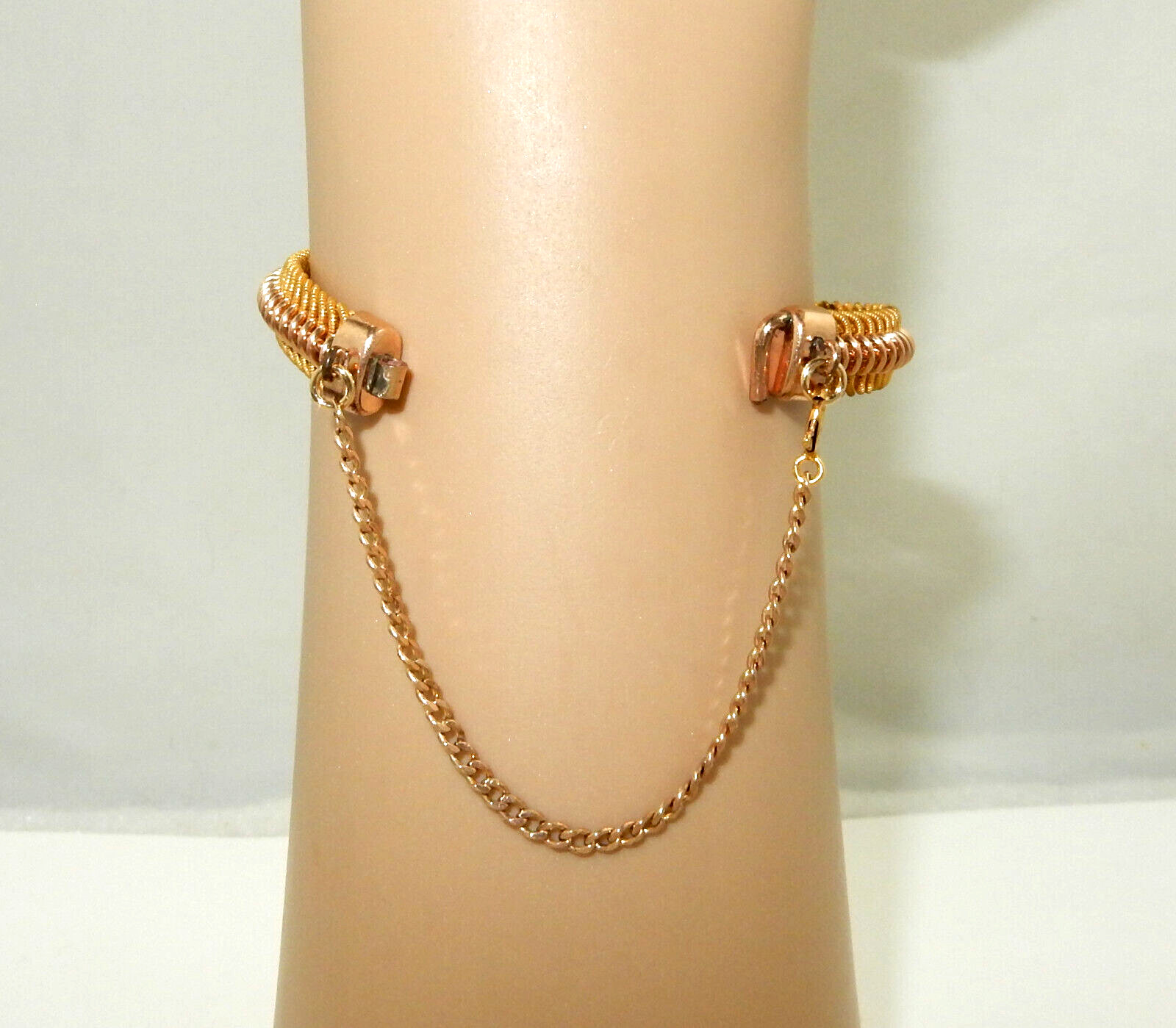 Vintage 9K Gold Filled Bracelet Expanding Bendable 10 grams CHILD SIZE/PETITE