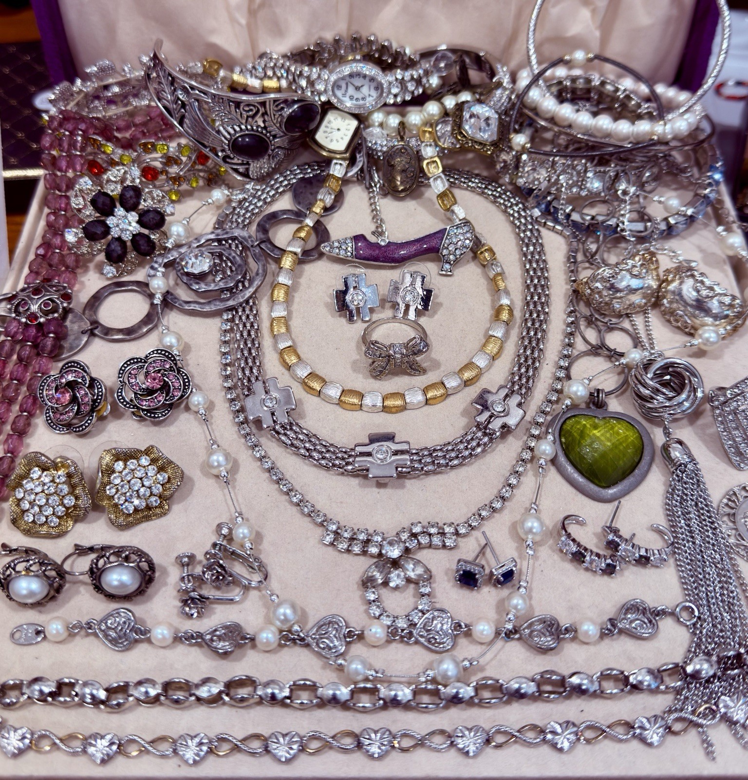 Vintage Estate Costume Jewelry Lot! AVON, NAPIER and more!