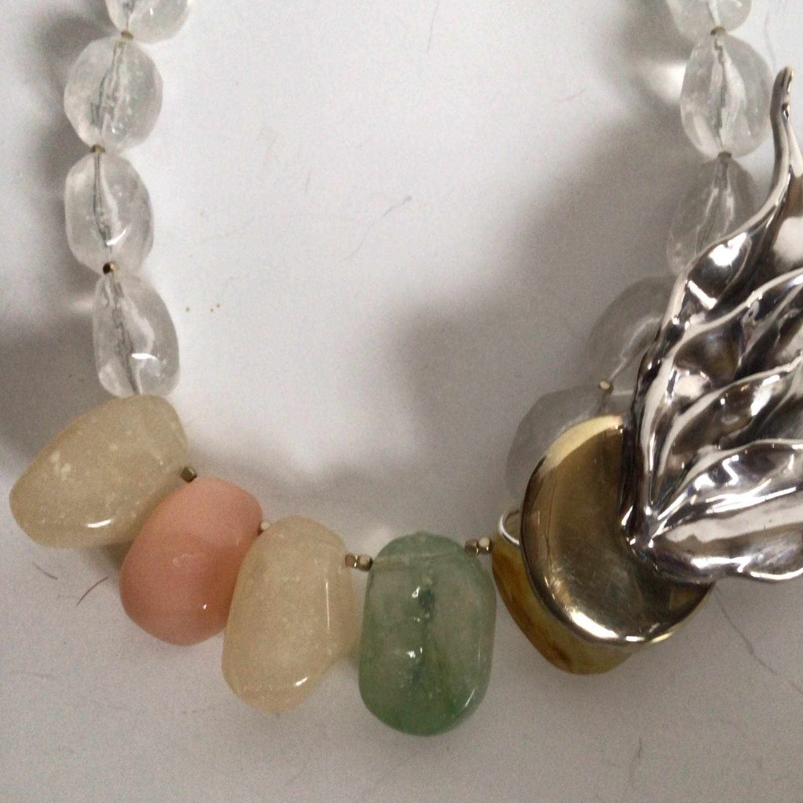 GORGEOUS SEBBAG VON MUSULIN NECKLACE VARSANO PENDANT STERLING