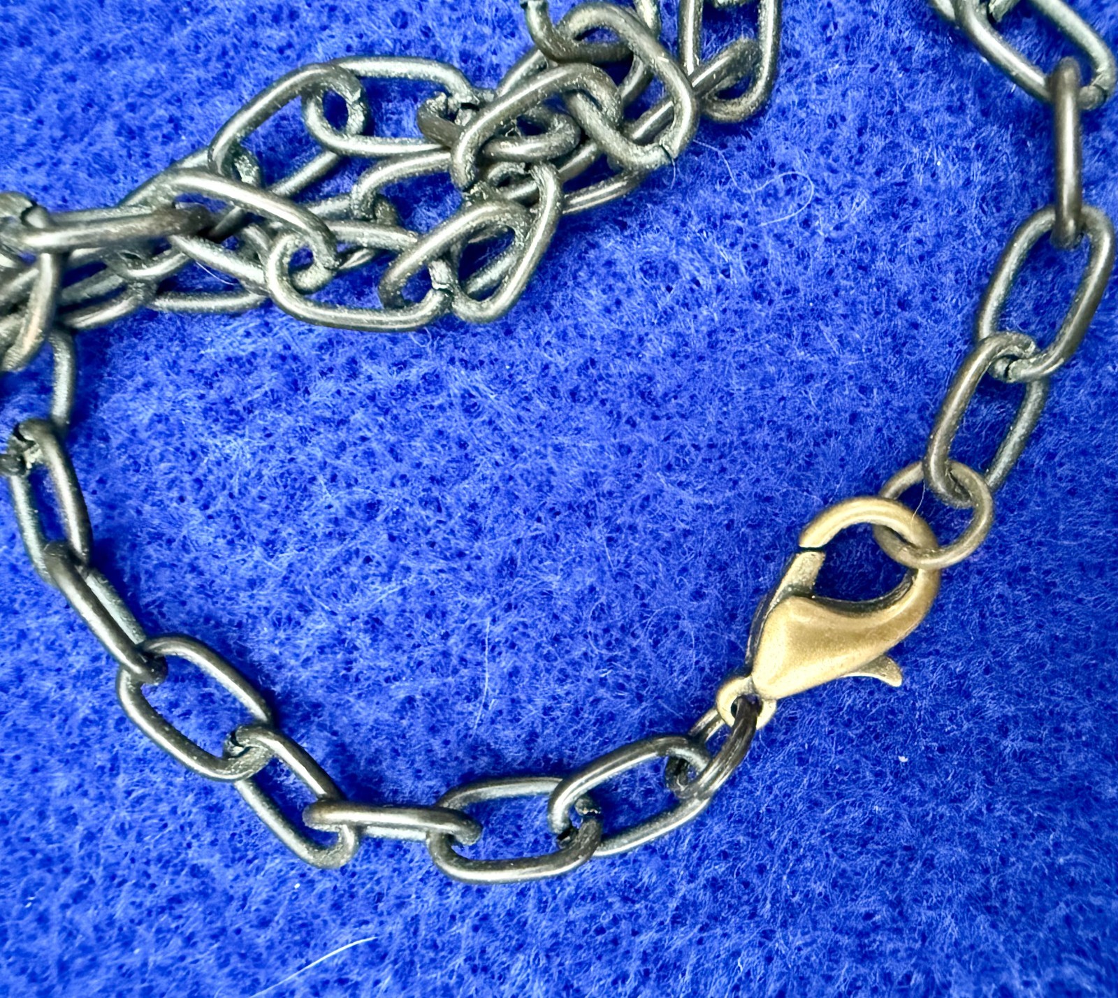 Vintage Patina Metal Filigree Medallion Tassel Necklace Art Nouveau 28″