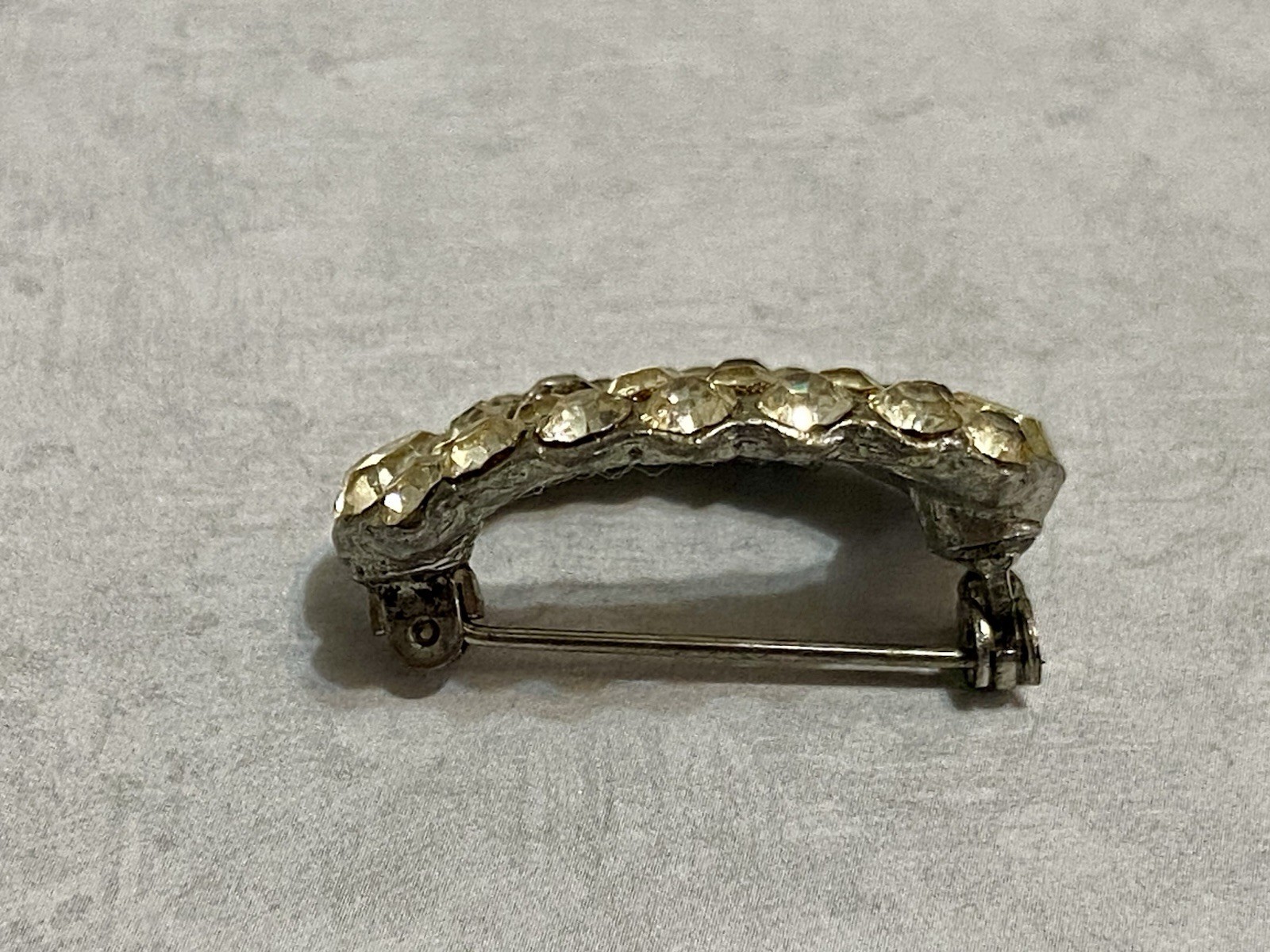 Vintage Brooch American Jewelry Co. Signed Art Deco Pot Metal