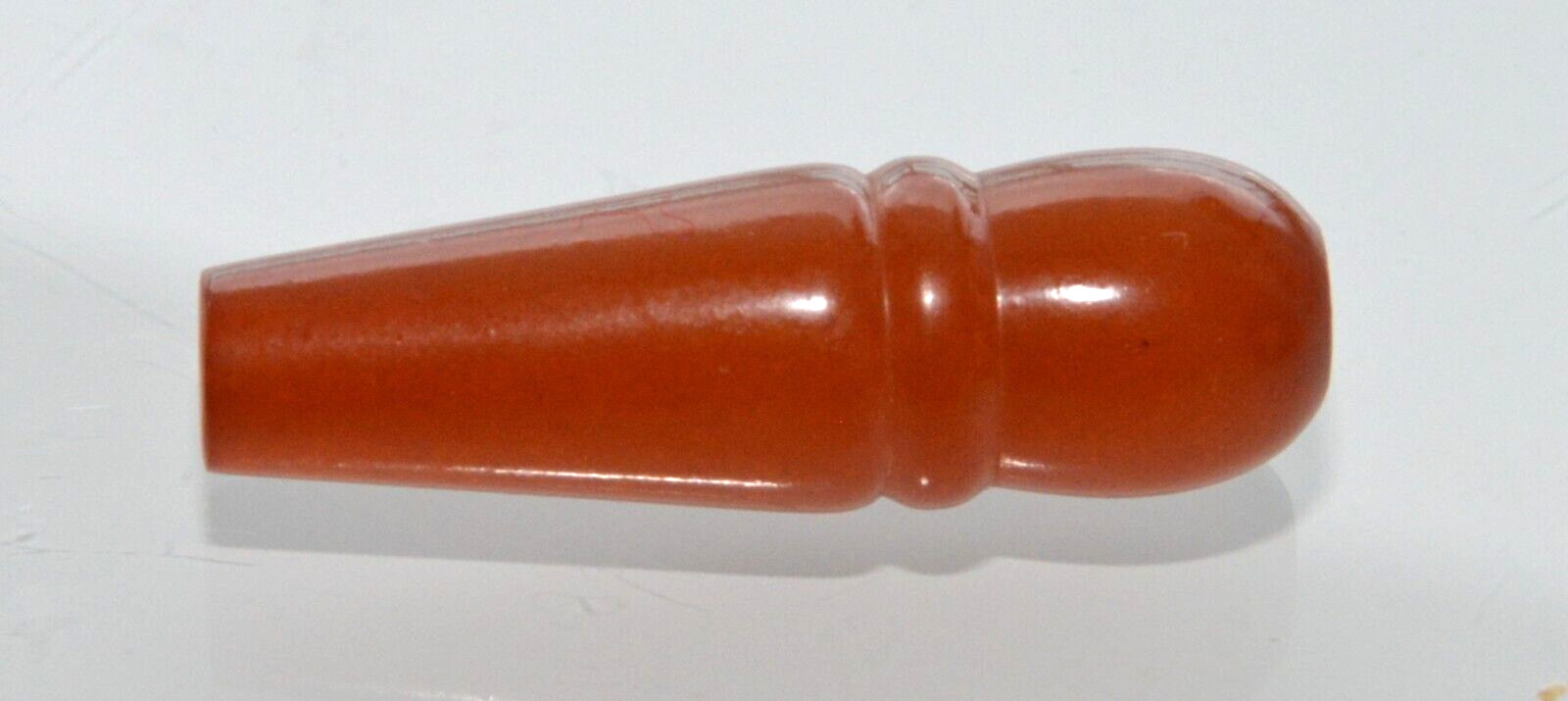 1970 RUSSIAN SOVIET BALTIC AMBER TIP TYPE ROSARY NECKLACE 琥珀 BEAD STONE ROCK PIN