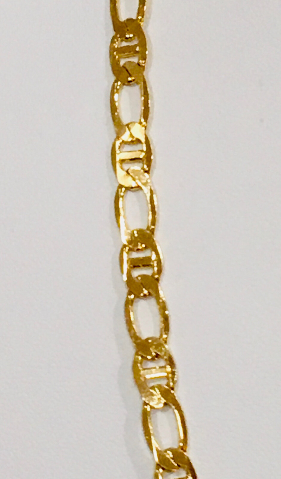 Vintage Gold Plated Fancy Figueroa Link 22” Necklace 7” Bracelet Set