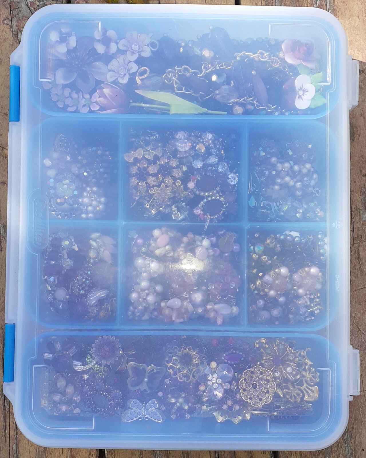 Large PURPLE 140 + PC Vintage Jewelry Lot Collection