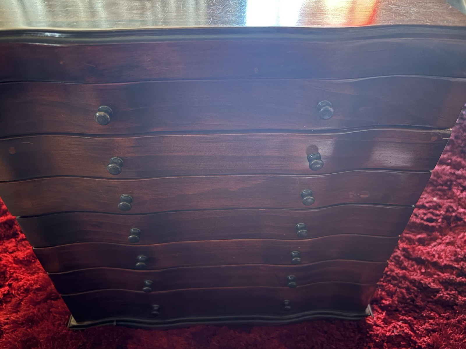 7 Tier Jewelry Box Full Of Trifari , Avon, Coro, Napier, Swarovski And Unbranded
