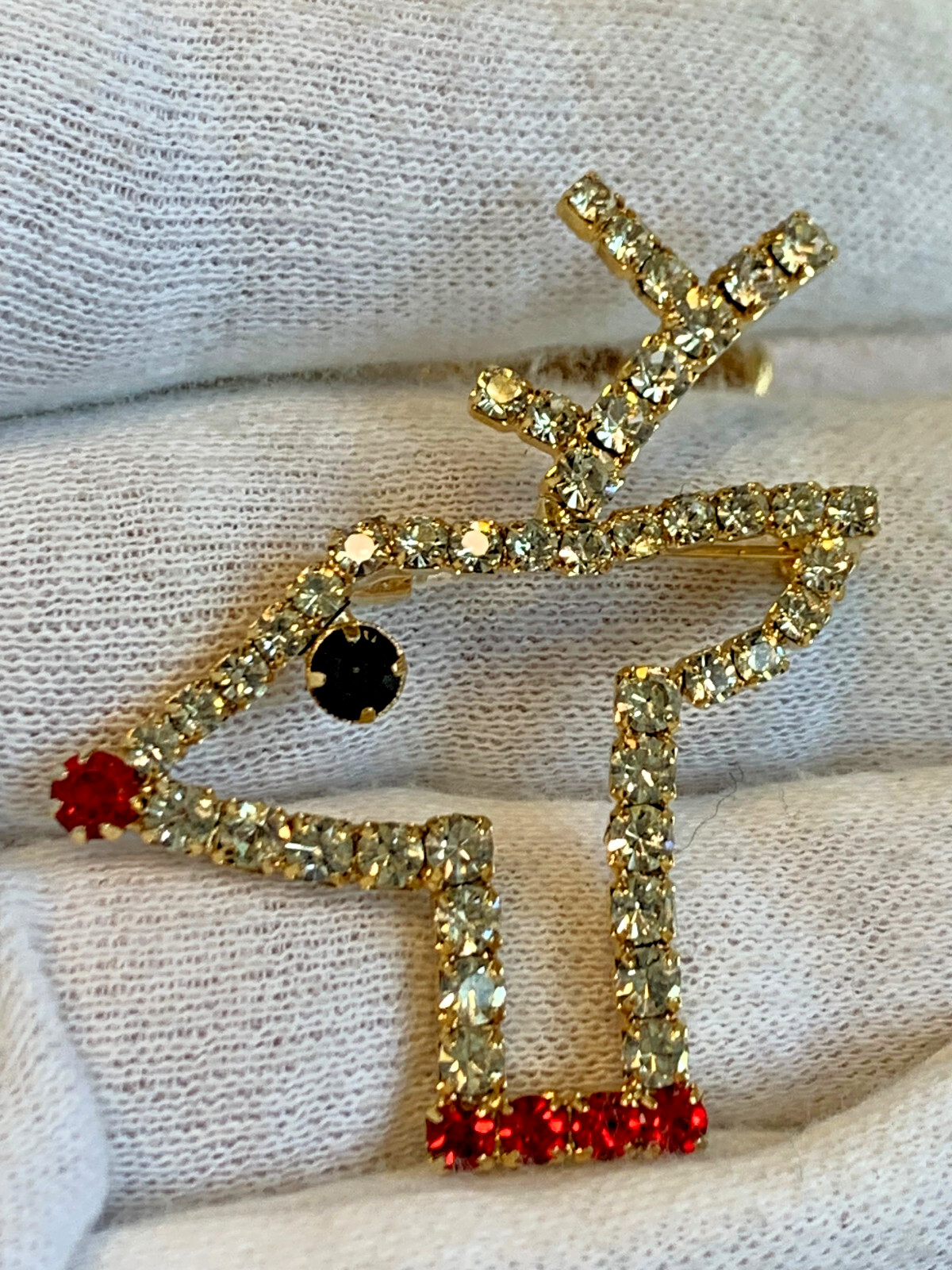 Vtg Christmas Brooch Lot Avante Monet Avon Snowman Penguin Trees Rudolph Cherub