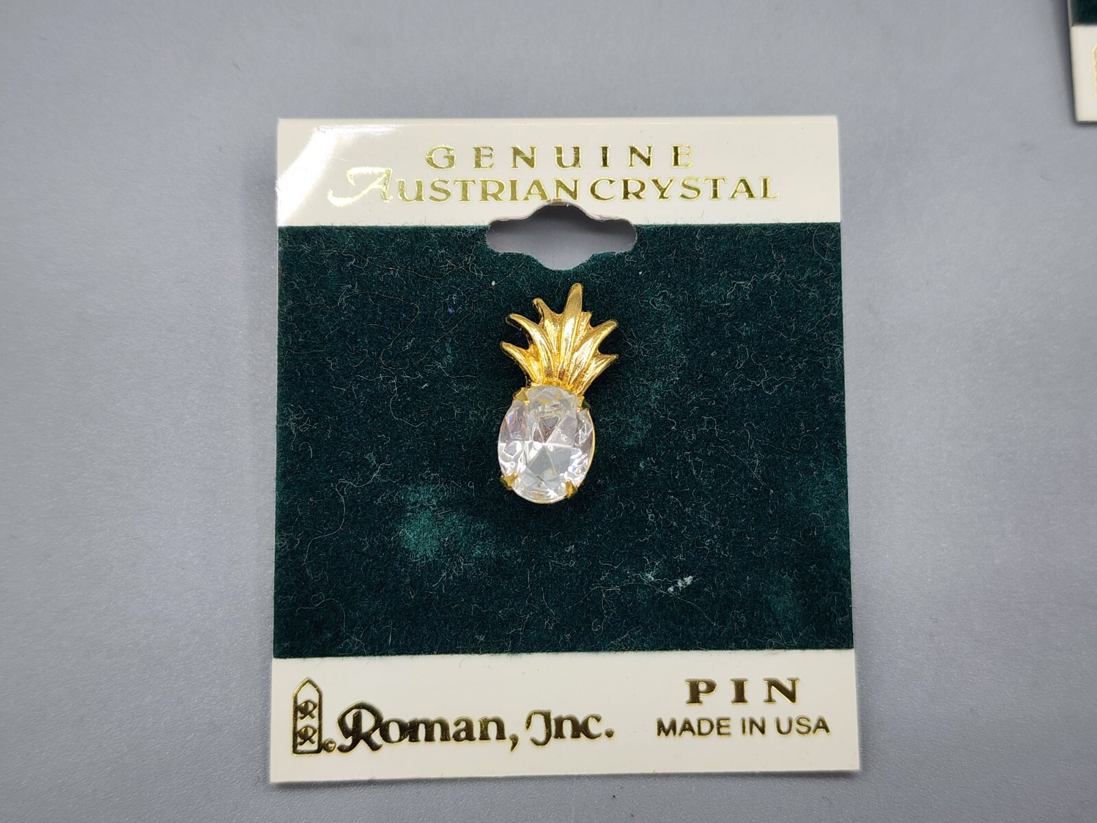 Brand New Austrian Crystal Pin Lot Tacoa Roman USA NWT Lapel Hat Free Shipping