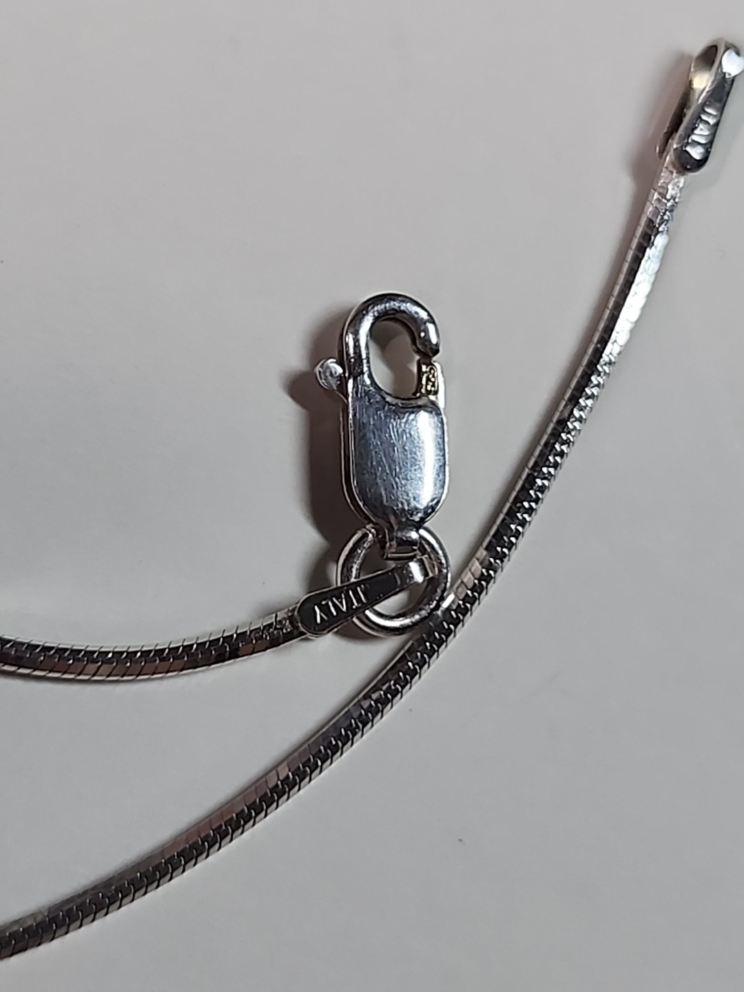 SX 925 Silver Sally C HSN Open Scroll Work MOP Medallion Pendant 16″ Necklace