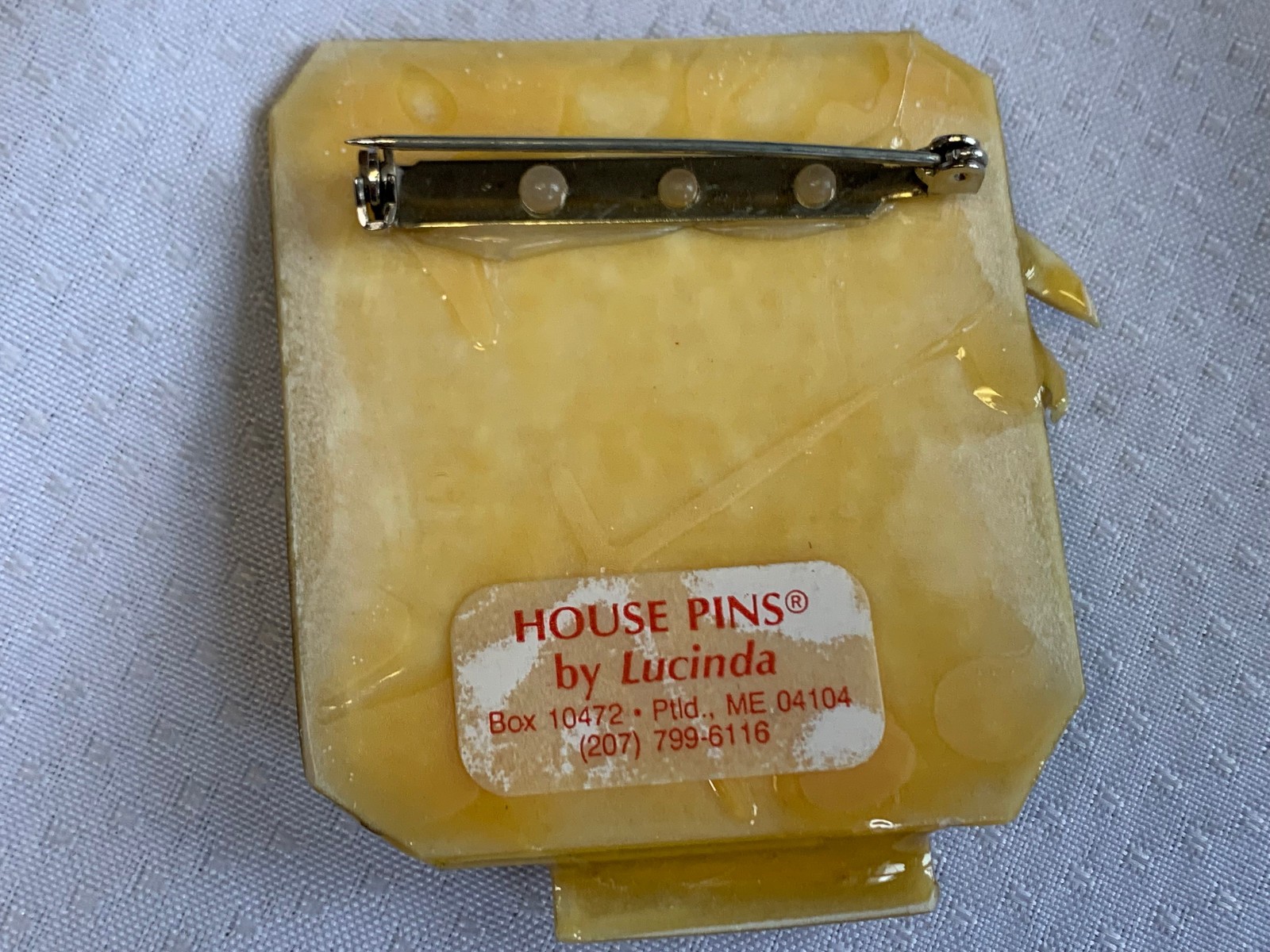 Vtg Book Pins by Lucinda Brooch Lot House Artisan Safety Lock Clasps