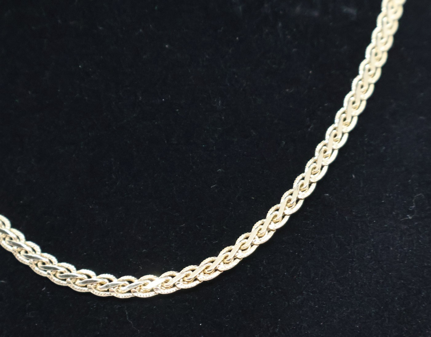 Vintage Franco Wheat Gold Tone Chain 24 Inch Lobster Claw Clasp