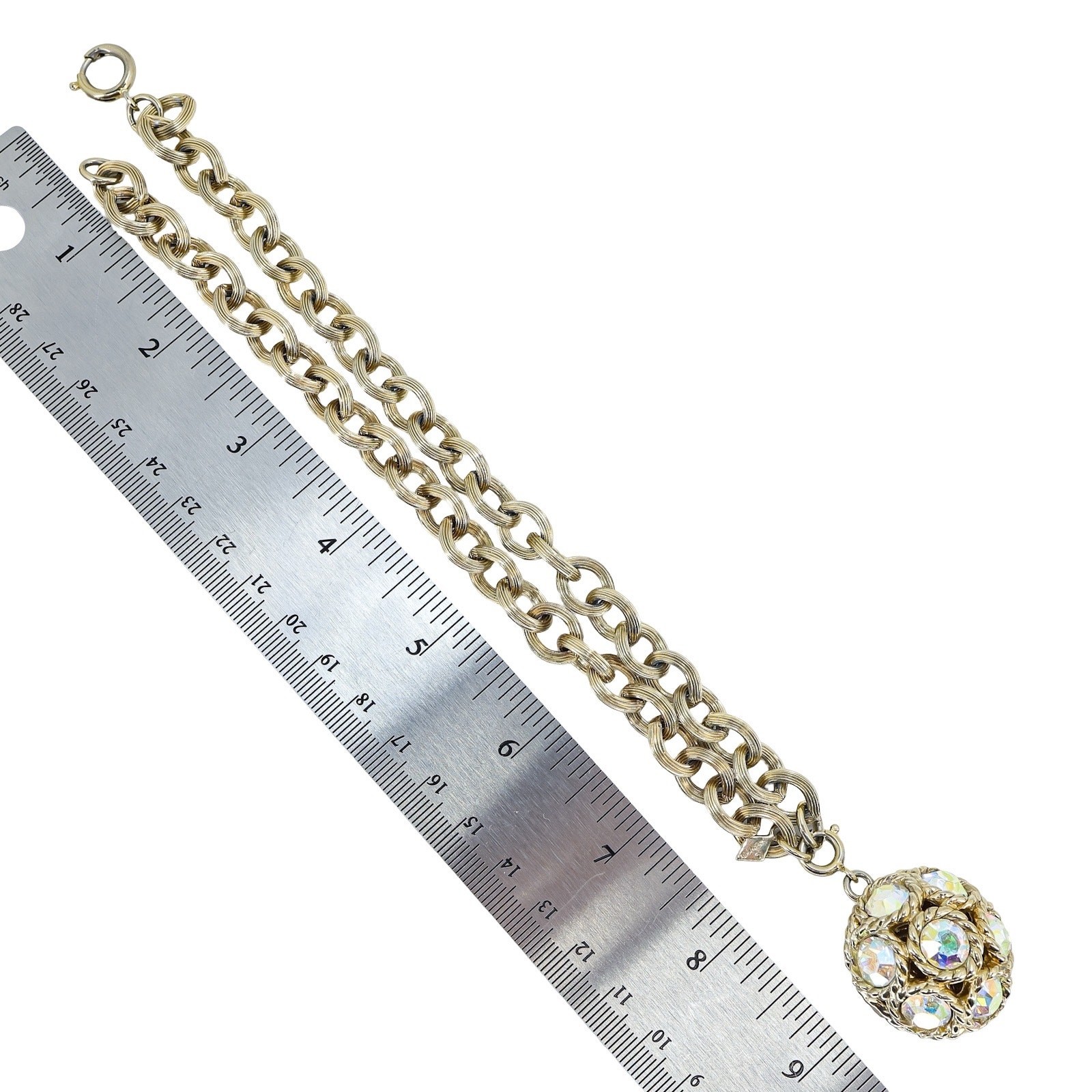 Sarah Coventry Dancing Magic Convertible Necklace Bracelet AB Rhinestones W Card
