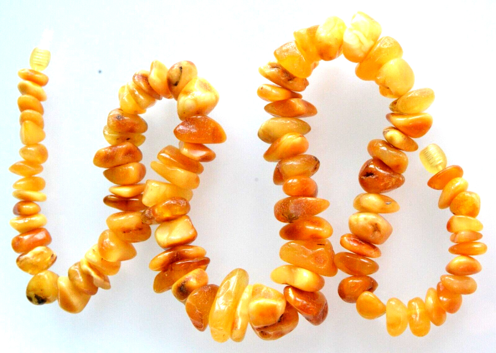 ✅52cm = 54gr RUSSIAN SOVIET BALTIC AMBER BEAD NECKLACE 琥珀 BRACELET STONE PENDANT