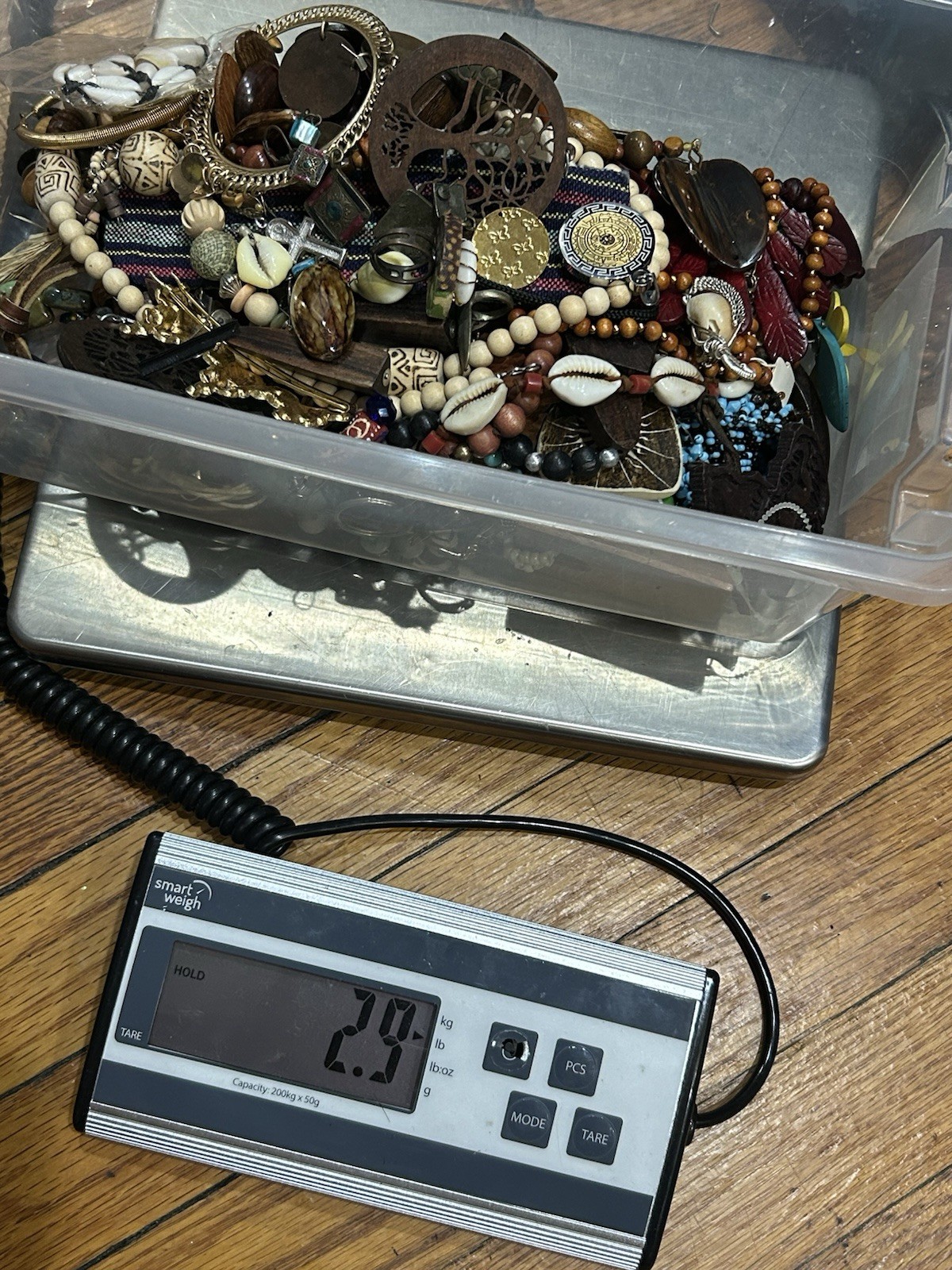 BOHO ETHNIC JEWELRY VARIETY NECKLACES EARRINGS BRACELETS LOT APPROXIMATELY 2 LBS