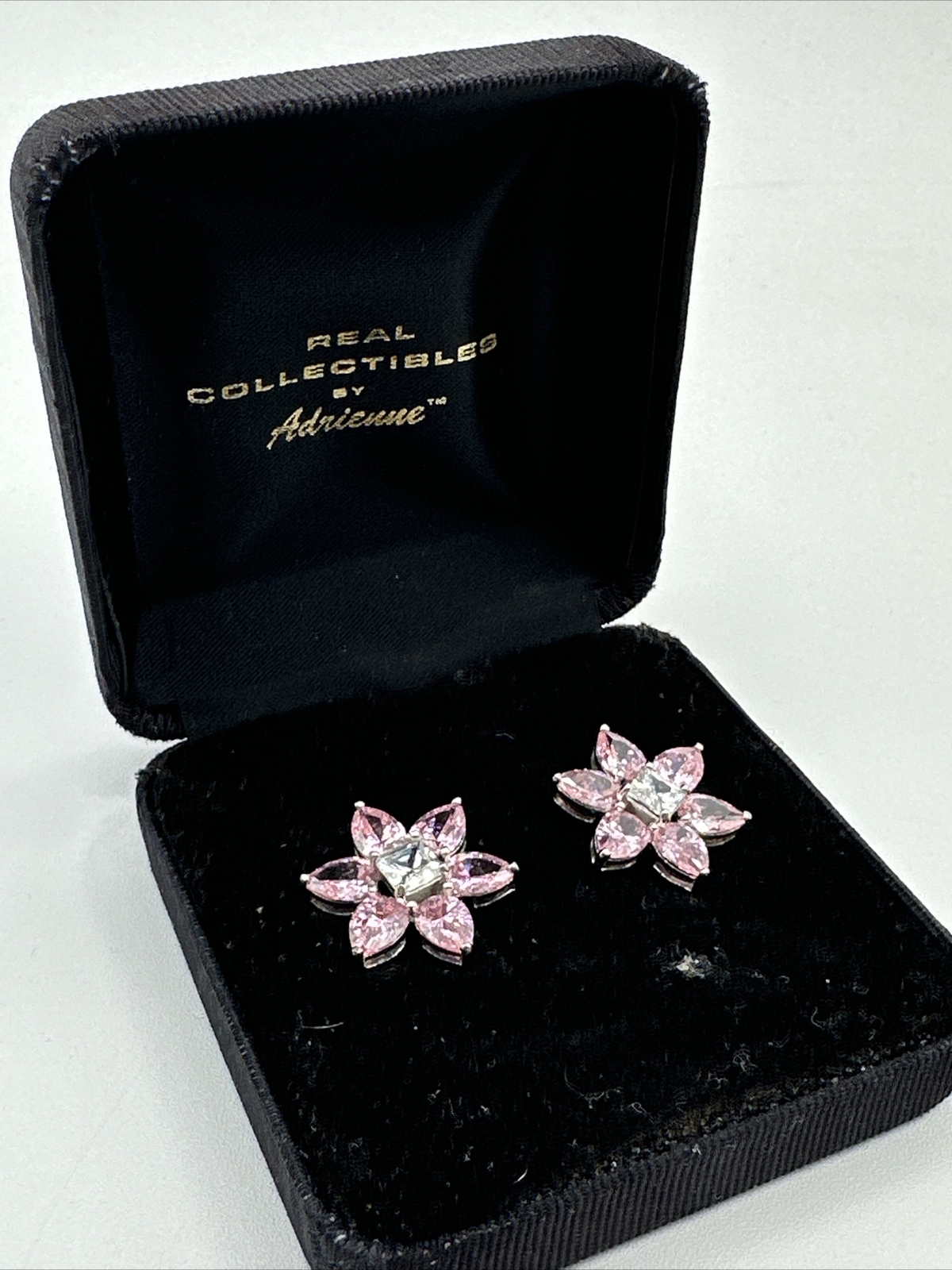 Vintage Real collectibles by Adrienne Sterling earrings #507