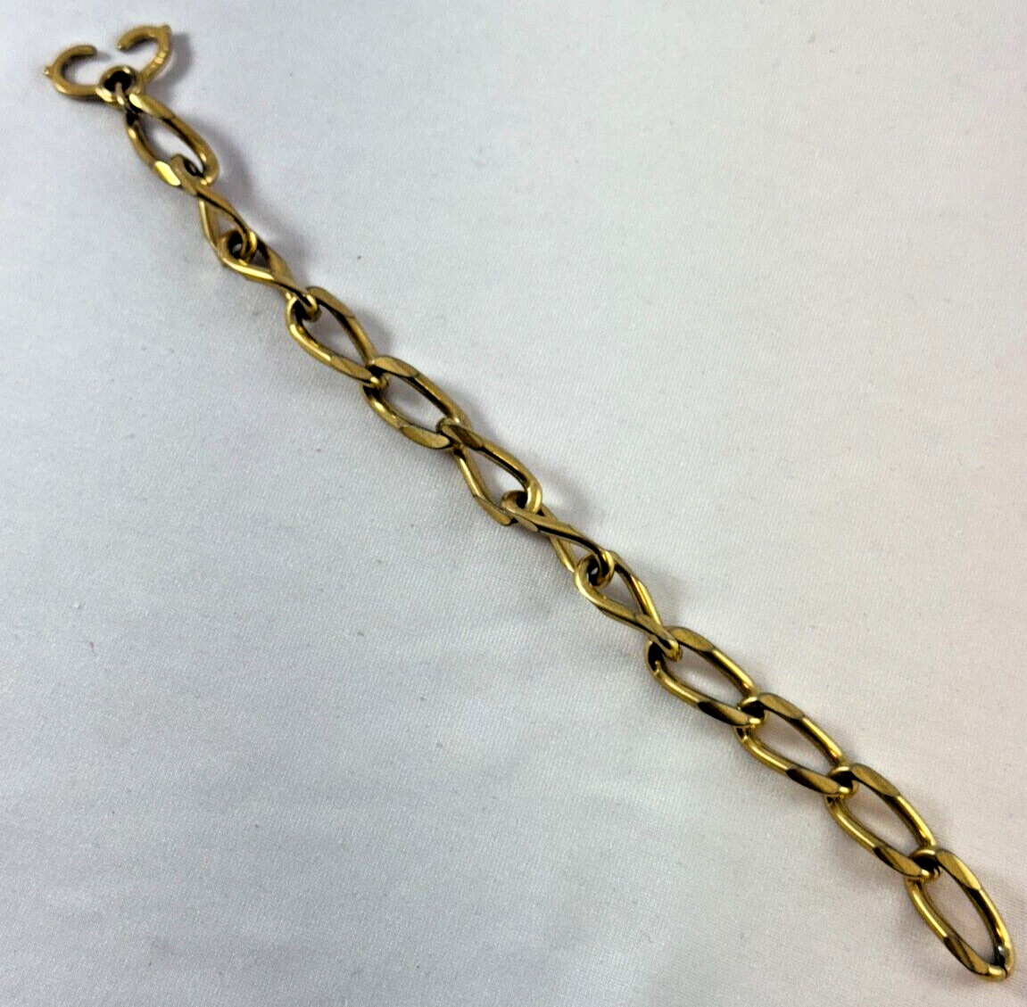 Vintage SPEIDEL Gold Tone Oval Link Bracelet Sister Clasp