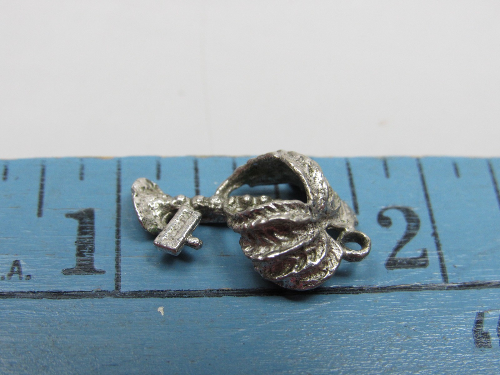 Vintage Sterling Silver Charm for Bracelet Florida Palm Tree