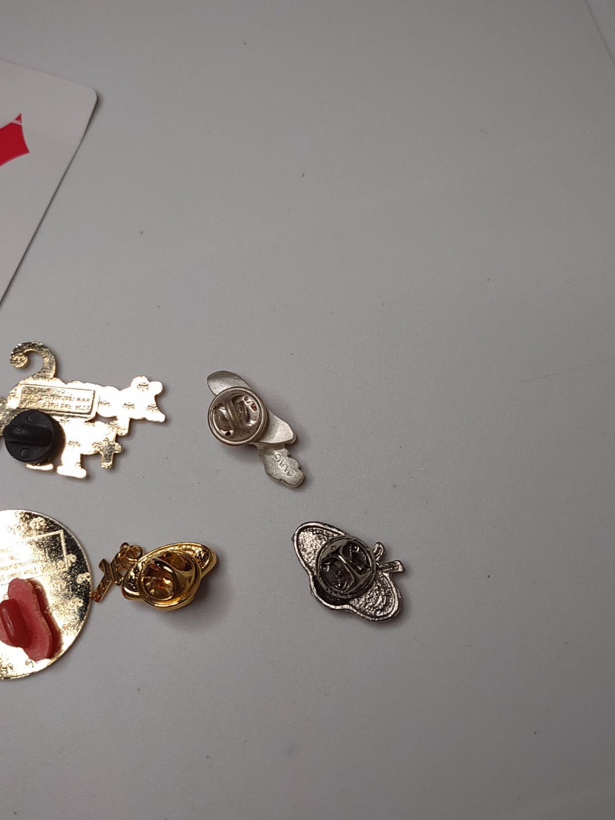 Lot Of 5 Red Hat Society Pins
